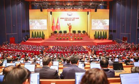 Khai mạc trọng thể Đại hội đại biểu toàn quốc lần thứ XIV của Đảng
