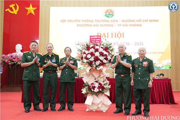 ĐẠI HỘI HỘI TRUYỀN THỐNG TRƯỜNG SƠN – ĐƯỜNG HỒ CHÍ MINH PHƯỜNG HẢI DƯƠNG LẦN THỨ NHẤT, NHIỆM KỲ 2026 – 2031