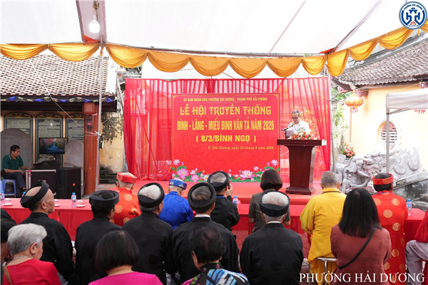 KHAI MẠC LỄ HỘI TRUYỀN THỐNG ĐÌNH ĐINH VĂN TẢ NĂM 2026