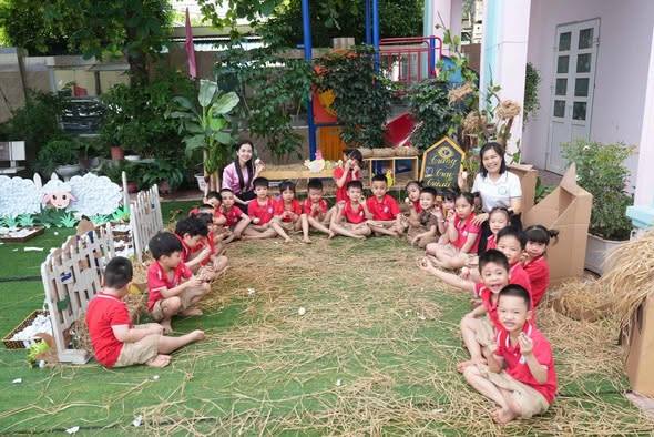 GẦN 650 TRẺ TRƯỜNG MẦM NON NGỌC CHÂU HÀO HỨNG TRẢI NGHIỆM “NÔNG TRẠI VUI VẺ”