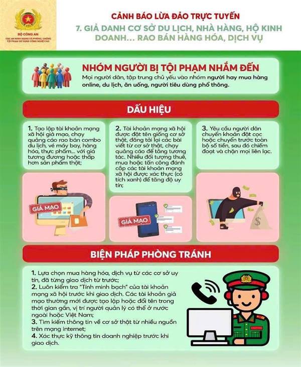 Cảnh báo thủ đoạn lừa đảo mùa du lịch