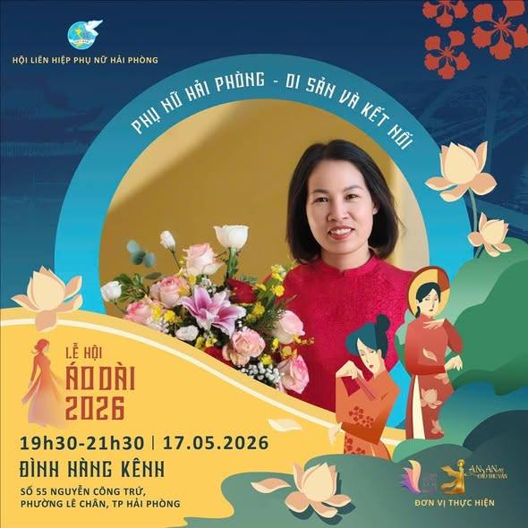 CÁN BỘ, HỘI VIÊN PHỤ NỮ PHƯỜNG HẢI DƯƠNG CÙNG THAY ĐỔI AVATAR CHÀO MỪNG LỄ HỘI ÁO DÀI NĂM 2026