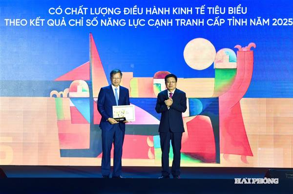 Hải Phòng thuộc top 5 tỉnh, thành phố có chất lượng điều hành kinh tế tiêu biểu 👇👇👇