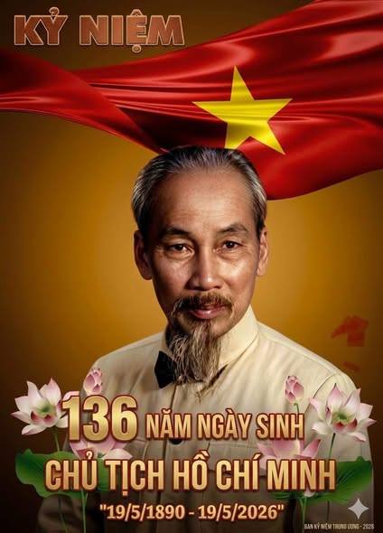 💖 CHÀO MỪNG NGÀY SINH NHẬT BÁC 19 THÁNG 05 (LẦN THỨ 136} CHỦ TỊCH HỒ CHÍ MINH: BIỂU TƯỢNG ĐẠO ĐỨC VÀ Ý CHÍ CÁCH MẠNG NGỜI SÁNG