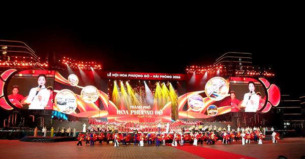 Khai mạc Lễ hội Hoa Phượng Đỏ - Hải Phòng 2026: Hội tụ bản sắc, lan tỏa khát vọng phát triển