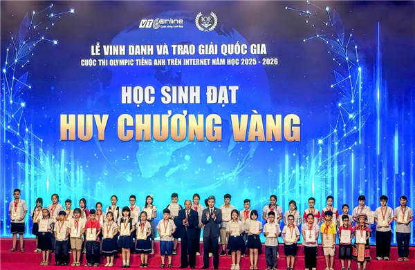 TRƯỜNG TIỂU HỌC TÔ HIỆU ĐẠT 14 GIẢI TẠI CUỘC THI IOE CẤP QUỐC GIA
