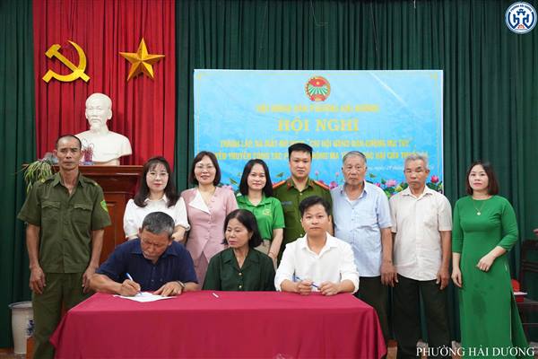 HỘI NÔNG DÂN PHƯỜNG HẢI DƯƠNG RA MẮT MÔ HÌNH “CHI HỘI NÔNG DÂN KHÔNG MA TÚY”