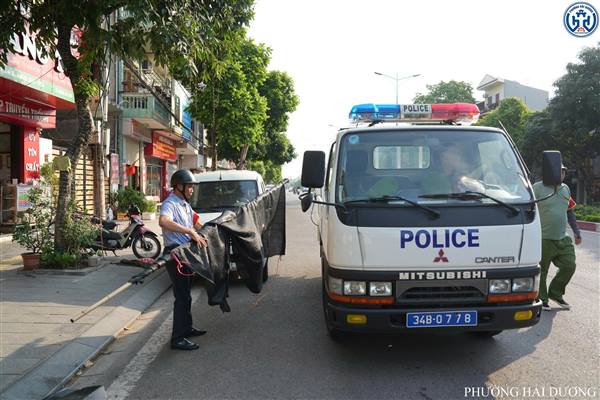 TĂNG CƯỜNG LẬP LẠI TRẬT TỰ ĐÔ THỊ TRÊN ĐỊA BÀN PHƯỜNG HẢI DƯƠNG