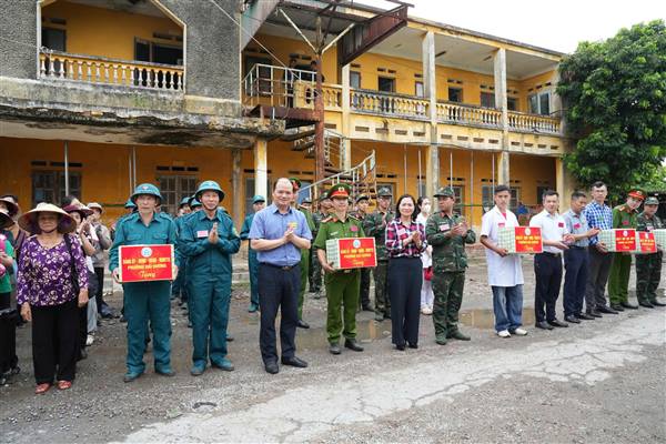 PHƯỜNG HẢI DƯƠNG TỔ CHỨC DIỄN TẬP PHÒNG THỦ DÂN SỰ NĂM 2026