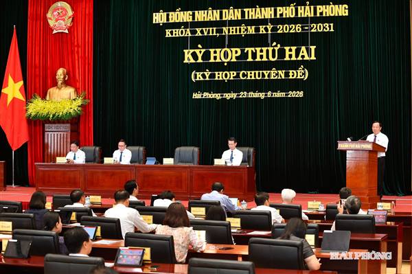 Kỳ họp thứ 2 HĐND thành phố Hải Phòng thông qua 13 nghị quyết quan trọng