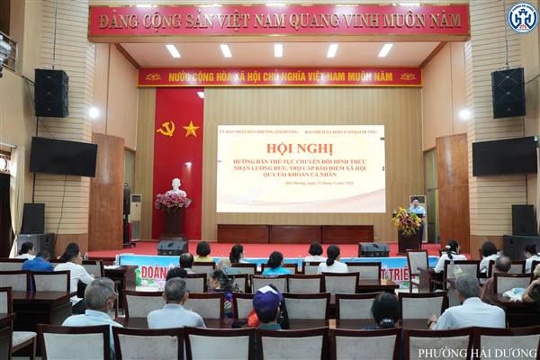 PHƯỜNG HẢI DƯƠNG HỖ TRỢ NGƯỜI DÂN THỰC HIỆN THỦ TỤC ỦY QUYỀN HƯỞNG LƯƠNG HƯU, TRỢ CẤP BHXH