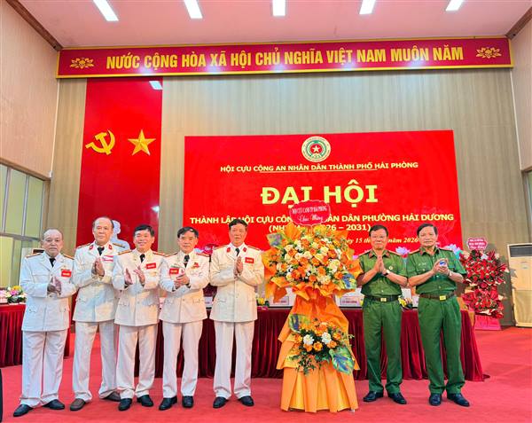 ĐẠI HỘI THÀNH LẬP HỘI CỰU CÔNG AN NHÂN DÂN PHƯỜNG HẢI DƯƠNG LẦN THỨ I, NHIỆM KỲ 2026 – 2031
