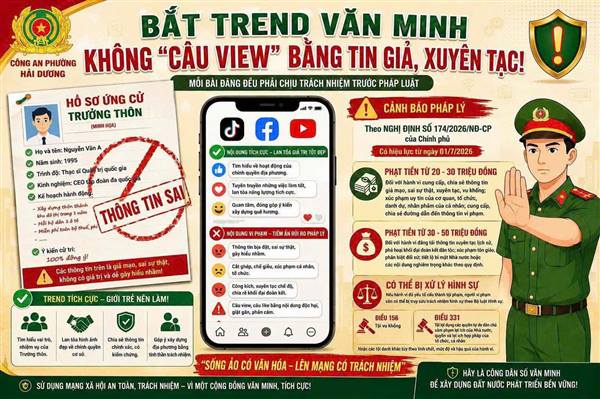 Ứng cử Trưởng thôn" – Trend thì vui, nhưng đừng để... lên phường vì một bài đăng! 😄