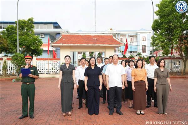 PHƯỜNG HẢI DƯƠNG TỔ CHỨC LỄ VIẾNG NGHĨA TRANG LIỆT SĨ NGỌC CHÂU NHÂN KỶ NIỆM 79 NĂM NGÀY THƯƠNG BINH - LIỆT SĨ 