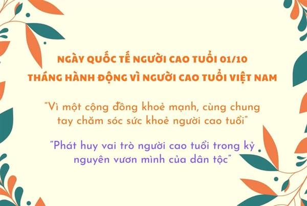 PHÁT HUY VAI TRÒ NGƯỜI CAO TUỔI TRONG KỶ NGUYÊN VƯƠN MÌNH CỦA DÂN TỘC