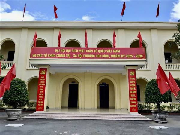 MTTQ  Phường Hòa Bình Dấu ấn một nhiệm kỳ đổi mới và phát triển