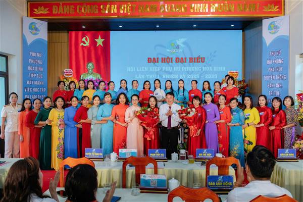 Đại hội đại biểu Hội Liên hiệp Phụ nữ phường Hòa Bình lần thứ I, nhiệm kỳ 2025 – 2030