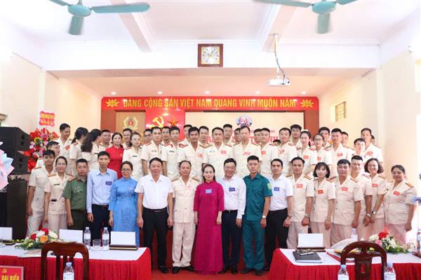 Đại hội Đảng bộ Công an phường Hòa Bình lần thứ I, nhiệm kỳ 2025-2030