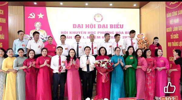 Hội Khuyến học phường Hòa Bình long trọng tổ chức Đại hội đại biểu lần thứ I, nhiệm kỳ 2026 - 2031