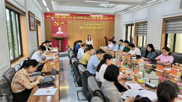 Ban Chấp hành Đảng bộ phường Hòa Bình tổ chức Hội nghị lần thứ 7 nghe Báo cáo và cho ý kiến về một số nội dung, nhiệm vụ trọng tâm năm 2026