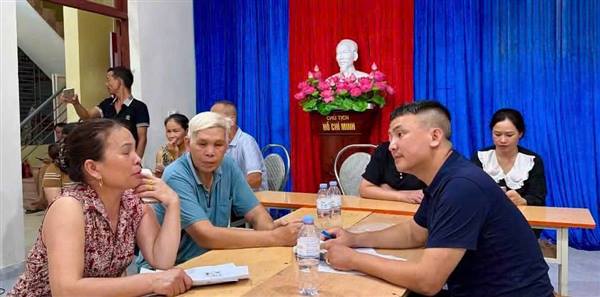 TẬN TÌNH HỖ TRỢ NHÂN DÂN HOÀN THIỆN THỦ TỤC PHÁP LÝ, GÓP PHẦN ĐẨY NHANH TIẾN ĐỘ GIẢI PHÓNG MẶT BẰNG