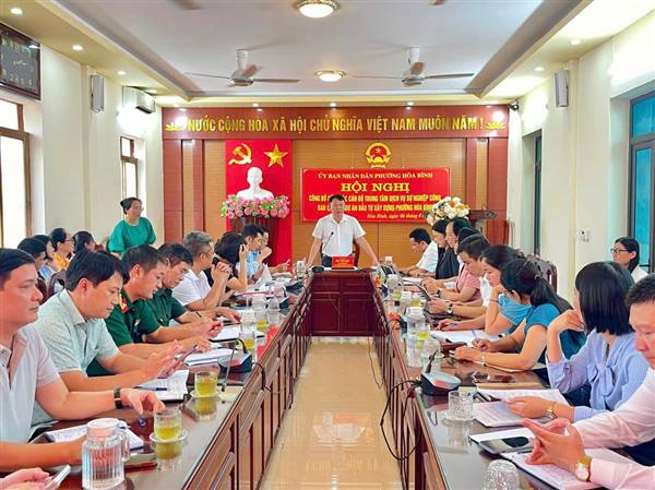 HỘI NGHỊ GIAO BAN TỔ DÂN PHỐ, TRIỂN KHAI NHIỆM VỤ 5 THÁNG CUỐI NĂM 2026