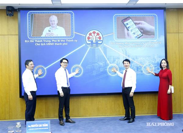 Ra mắt phiên bản mới ứng dụng Smart Hải Phòng.