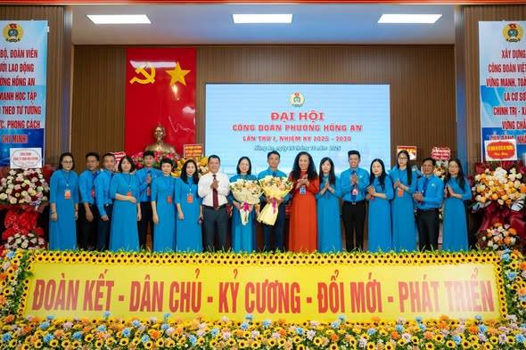 ĐẠI HỘI CÔNG ĐOÀN PHƯỜNG HỒNG AN LẦN THỨ I, NHIỆM KỲ 2025 - 20230