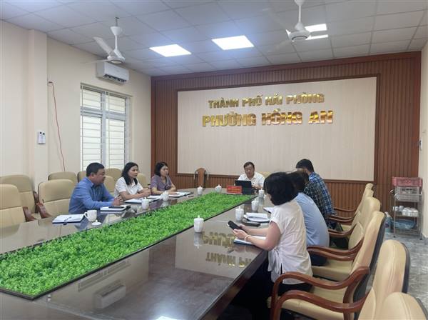 Hội nghị giao ban Thường trực HĐND phường Hồng An