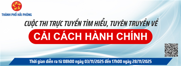 UBND phường Hồng An triển khai Hội thi trực tuyến tìm hiểu công tác cải cách hành chính thành phố Hải Phòng năm 2025