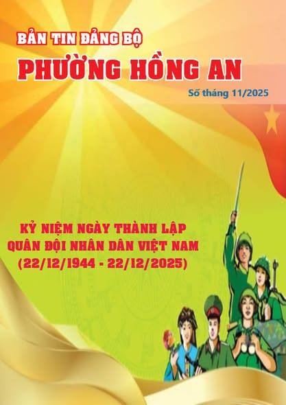 Bản tin Đảng bộ phường Hồng An tháng 11/2025