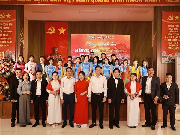 HỒNG AN – KHÁT VỌNG VƯƠN LÊN DẤU ẤN CHƯƠNG TRÌNH NGHỆ THUẬT CHÀO MỪNG ĐẠI HỘI MTTQ & CÁC ĐOÀN THỂ, NHIỆM KỲ 2025–2030