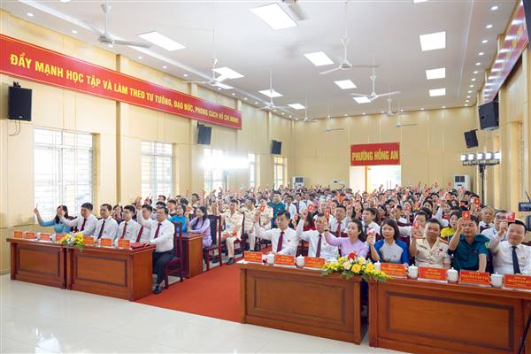 THÔNG ĐIỆP ĐẠI HỘI ĐẠI BIỂU ĐẢNG BỘ PHƯỜNG HỒNG AN LẦN THỨ I, NHIỆM KỲ 2025 - 2030