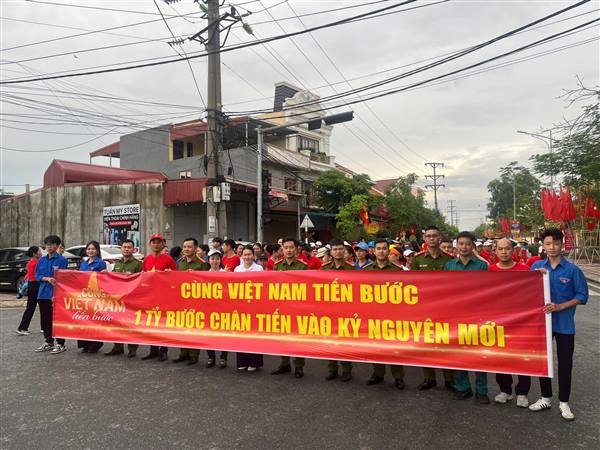 "Cùng Việt Nam tiến bước 1 tỷ bước chân vào kỷ nguyên mới"