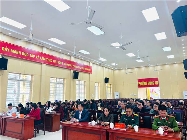 UBND phường Hồng An tổ chức Hội nghị đánh giá kết quả thực hiện nhiệm vụ phát triển kinh tế- xã hội, quốc phòng – an ninh tháng 01, triển khai nhiệm vụ trọng tâm tháng 02 năm 2026