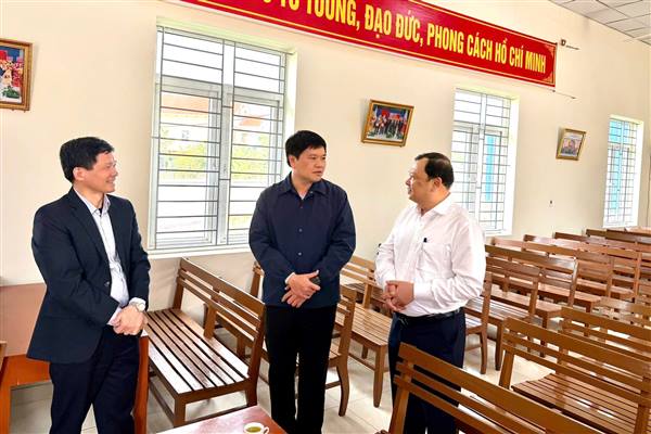 Đoàn kiểm tra số 9 Ủy ban bầu cử thành phố kiểm tra công tác chuẩn bị bầu cử đại biểu Quốc hội khóa XVI và đại biểu HĐND các cấp nhiệm kỳ 2026 - 2031 trên địa bàn phường Hồng An