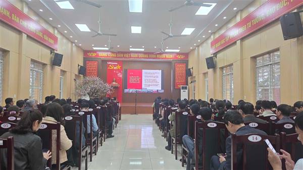 PHƯỜNG HỒNG AN THAM DỰ HỘI NGHỊ TRỰC TUYẾN TOÀN QUỐC NGHIÊN CỨU, HỌC TẬP, QUÁN TRIỆT VÀ TRIỂN KHAI THỰC HIỆN NGHỊ QUYẾT SỐ 79-NQ/TW VÀ NGHỊ QUYẾT SỐ 80-NQ/TW CỦA BỘ CHÍNH TRỊ