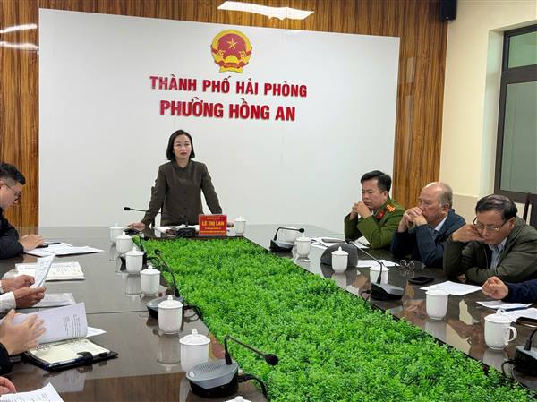 UBND PHƯỜNG HỒNG AN HỌP TRIỂN KHAI CÔNG TÁC TỔ CHỨC LỄ HỘI, LỄ DÂNG HƯƠNG TẠI CÁC DI TÍCH NĂM 2026