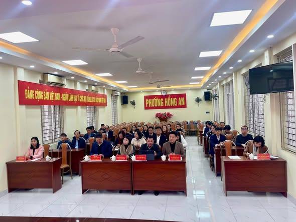 Đảng ủy các cơ quan Đảng phường Hồng An tổng kết công tác xây dựng Đảng năm 2025, triển khai nhiệm vụ năm 2026