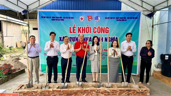 Phường Hồng An khởi công xây dựng Nhà tình nghĩa chào mừng Ngày bầu cử đại biểu Quốc hội và đại biểu Hội đồng nhân dân các cấp, nhiệm kỳ 2026-2031