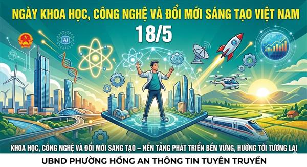Hưởng ứng ngày khoa học, công nghệ và đổi mới sáng tạo Việt Nam 18/5