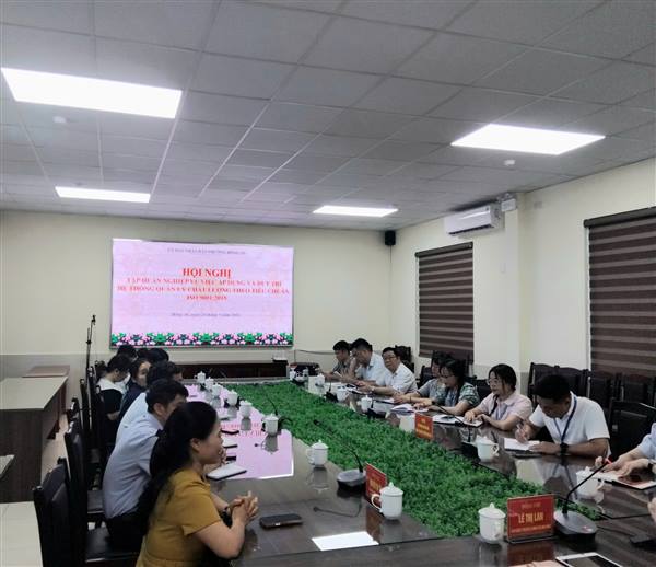 Phường Hồng An tổ chức Hội nghị tập huấn nghiệp vụ TCVN ISO 9001:2015 năm 2026