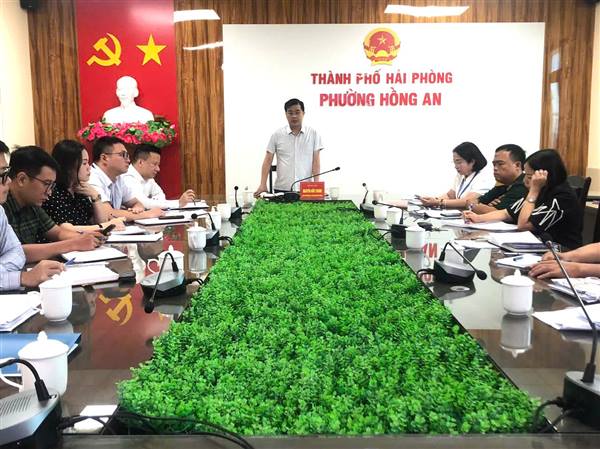 UBND phường Hồng An tổ chức Hội nghị đánh giá kết quả thực hiện nhiệm vụ phát triển kinh tế- xã hội, quốc phòng – an ninh tháng 7, triển khai nhiệm vụ trọng tâm tháng 8 năm 2026