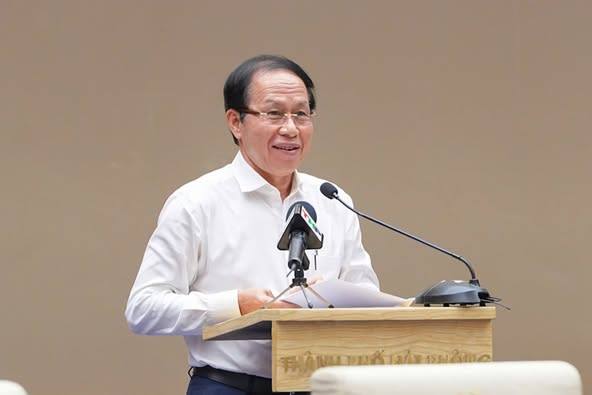 KẾT LUẬN, BẾ MẠC HỘI NGHỊ THÀNH ỦY lần thứ nhất của đồng chí Lê Tiến Châu, Ủy viên Trung ương Đảng, Bí thư Thành ủy Hải Phòng