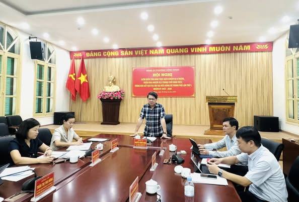 PHƯỜNG HỒNG BÀNG TỔ CHỨC HỘI NGHỊ KIỂM ĐIỂM TÌNH HÌNH THỰC HIỆN NHIỆM VỤ 9 THÁNG ĐẦU NĂM, TRIỂN KHAI NHIỆM VỤ 3 THÁNG CUỐI NĂM 2025; THÔNG BÁO KẾT QUẢ ĐẠI HỘI ĐẢNG BỘ THÀNH PHỐ HẢI PHÒNG LẦN THỨ I, NHIỆM KỲ 2025- 2030