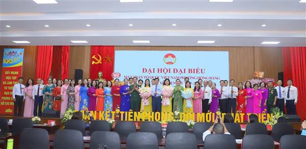 CHÚC MỪNG THÀNH CÔNG ĐẠI HỘI MTTQ VIỆT NAM PHƯỜNG HỒNG BÀNG LẦN THỨ I, NHIỆM KỲ 2025 - 2030  * ĐOÀN KẾT – TIÊN PHONG – ĐỔI MỚI – PHÁT TRIỂN