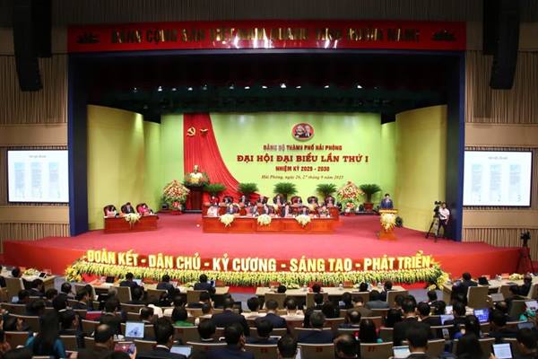 THÔNG BÁO NHANH KẾT QUẢ ĐẠI HỘI ĐẢNG BỘ THÀNH PHỐ HẢI PHÒNG LẦN THỨ I, NHIỆM KỲ 2025 - 2030