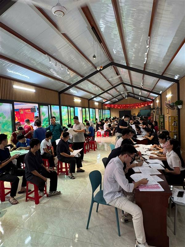 Phường Hồng Bàng tổ chức khám sơ tuyển sức khỏe công dân trong độ tuổi sẵn sàng gọi nhập ngũ, công dân thực hiện nghĩa vụ tham gia công an nhân dân năm 2026