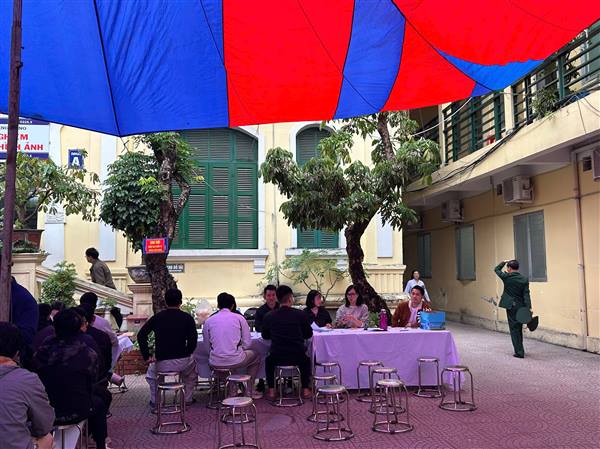 Phường Hồng Bàng tổ chức khám tuyển sức khỏe công dân trong độ tuổi sẵn sàng gọi nhập ngũ, công dân thực hiện nghĩa vụ tham gia công an nhân dân năm 2026