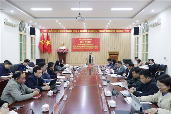 PHƯỜNG HỒNG BÀNG TỔ CHỨC HỘI NGHỊ BAN CHẤP HÀNH ĐẢNG BỘ PHƯỜNG LẦN THỨ 5 KIỂM ĐIỂM, ĐÁNH GIÁ TÌNH HÌNH, KẾT QUẢ THỰC HIỆN NHIỆM VỤ NĂM 2025; THÔNG QUA NGHỊ QUYẾT VỀ CHỈ TIÊU, PHƯƠNG HƯỚNG NHIỆM VỤ NĂM 2026